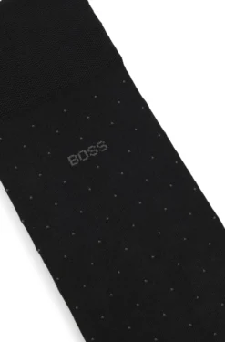 Mittelhohe Socken aus merzerisiertem Baumwoll-Mix