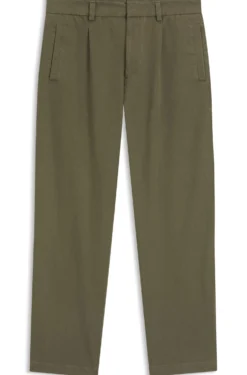 Modern-Fit Hose aus Baumwoll-Mix mit Twill-Struktur