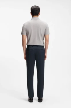 Modern-Fit Hose aus Stretch-Twill