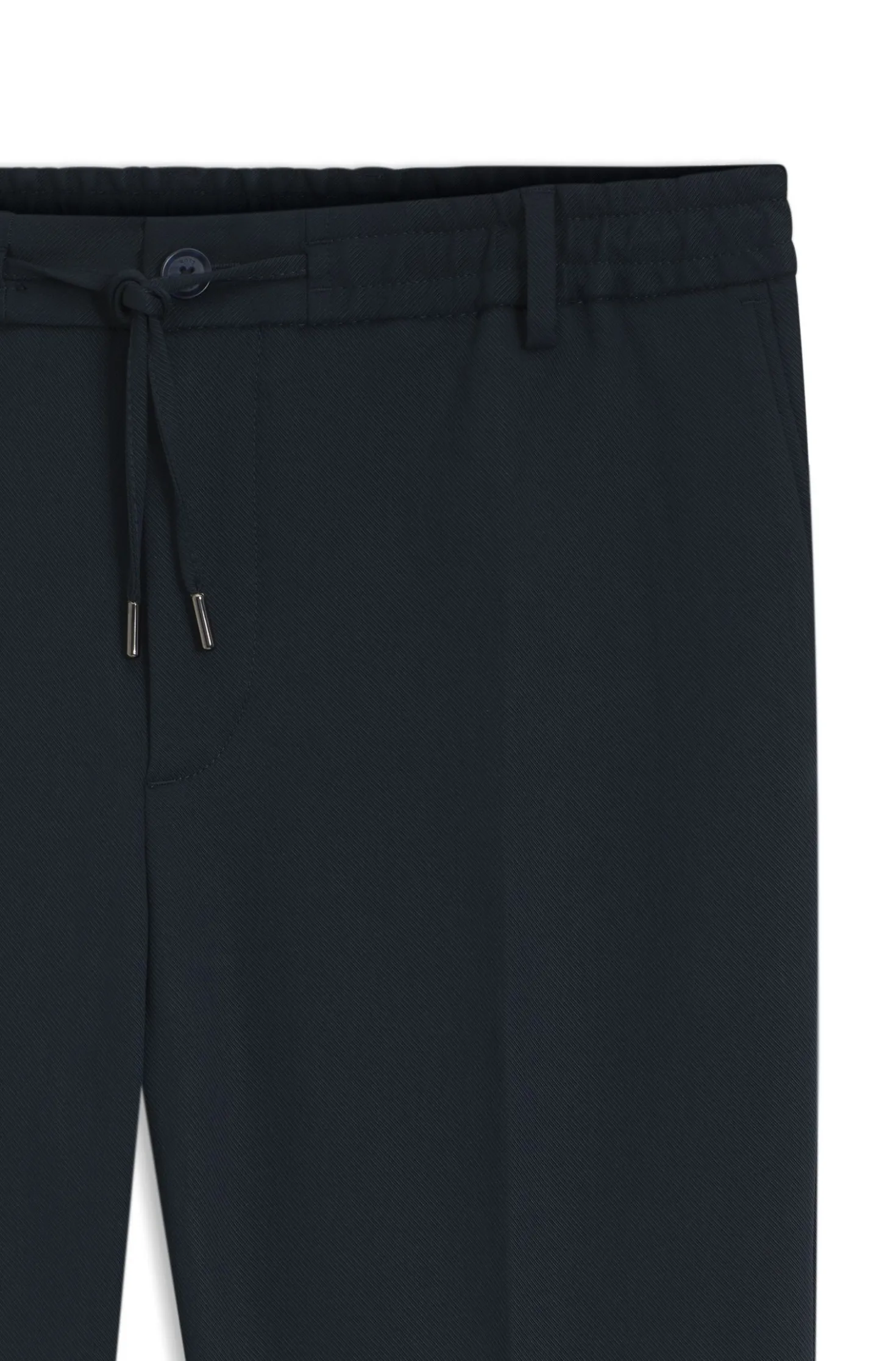 Modern-Fit Hose aus Stretch-Twill