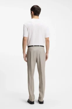 Modern-Fit Hose aus Stretch-Twill