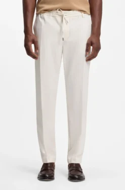 Modern-Fit Hose aus Stretch-Twill
