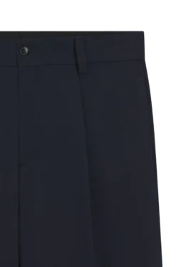 Modern-Fit Hose aus Stretch-Twill mit Bügelfalten