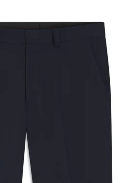 Modern-Fit Hose aus Woll-Mix mit Performance-Stretch