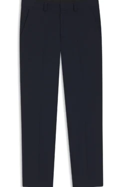 Modern-Fit Hose aus Woll-Mix mit Performance-Stretch