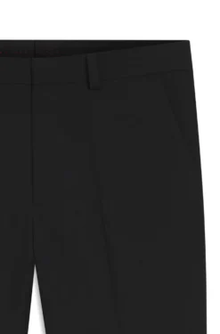 Modern-Fit Hose aus Woll-Mix mit Performance-Stretch