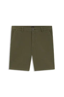 Modern-Fit Shorts aus Stretch-Baumwolle