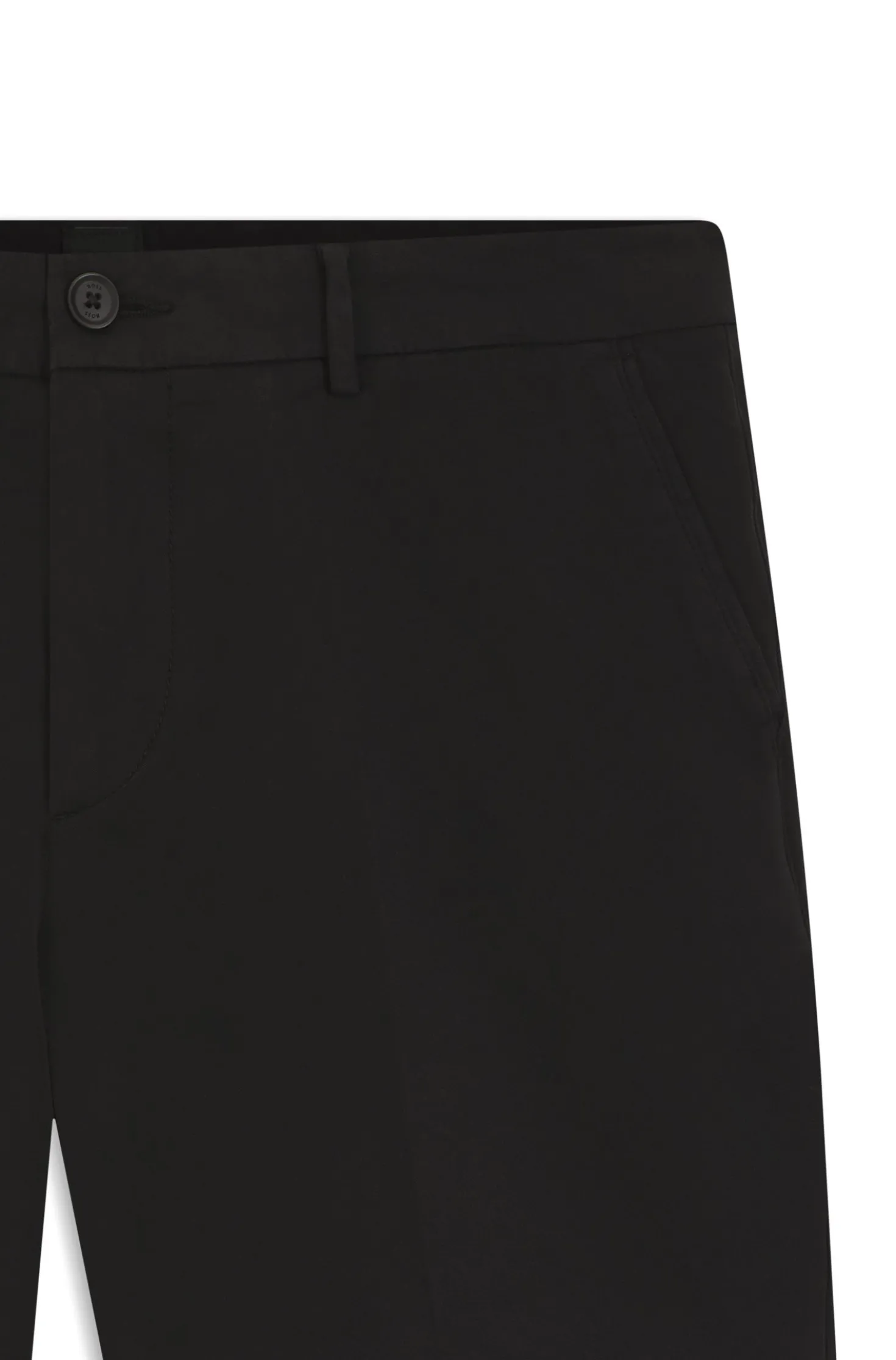 Modern-Fit Shorts aus Stretch-Baumwolle