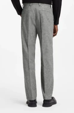 Modern-Fit Zweiteiler aus Sharkskin-Gewebe
