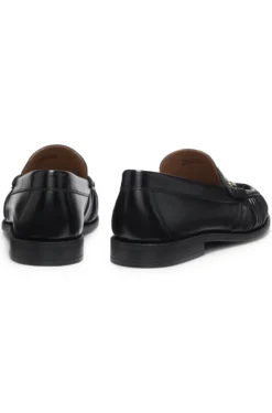 Mokassins aus Leder mit Double B Monogramm