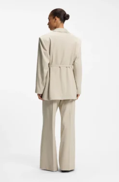 Oversized Blazer mit Gürtel