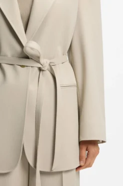 Oversized Blazer mit Gürtel