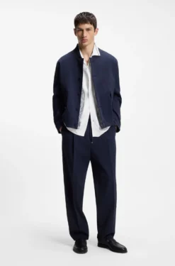Oversized-Fit Hemd mit Print und Freizeitkragen