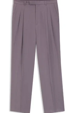 Oversized-Fit Hose aus drapiertem Twill
