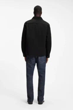 Oversized-Fit Overshirt aus Stretch-Baumwoll-Canvas