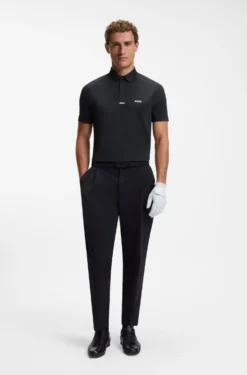 Paddy Active Poloshirt aus Stretch-Piqué