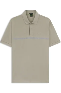 Paddy Poloshirt aus Baumwolle mit Querstreifen