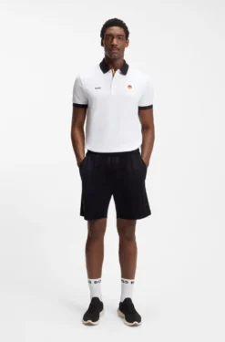 Paddy Poloshirt mit Landesflaggen-Details