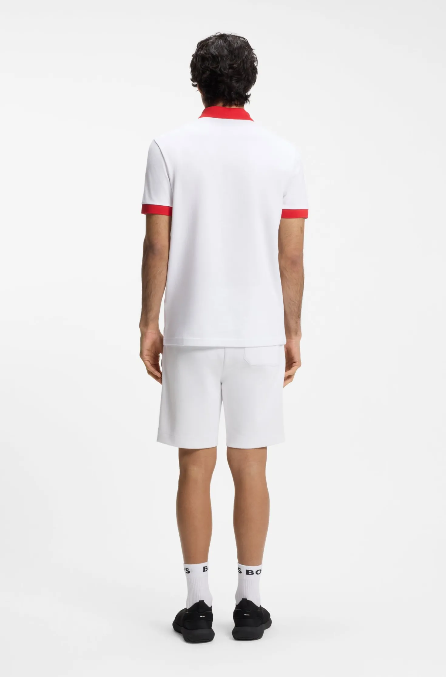 Paddy Poloshirt mit Landesflaggen-Details