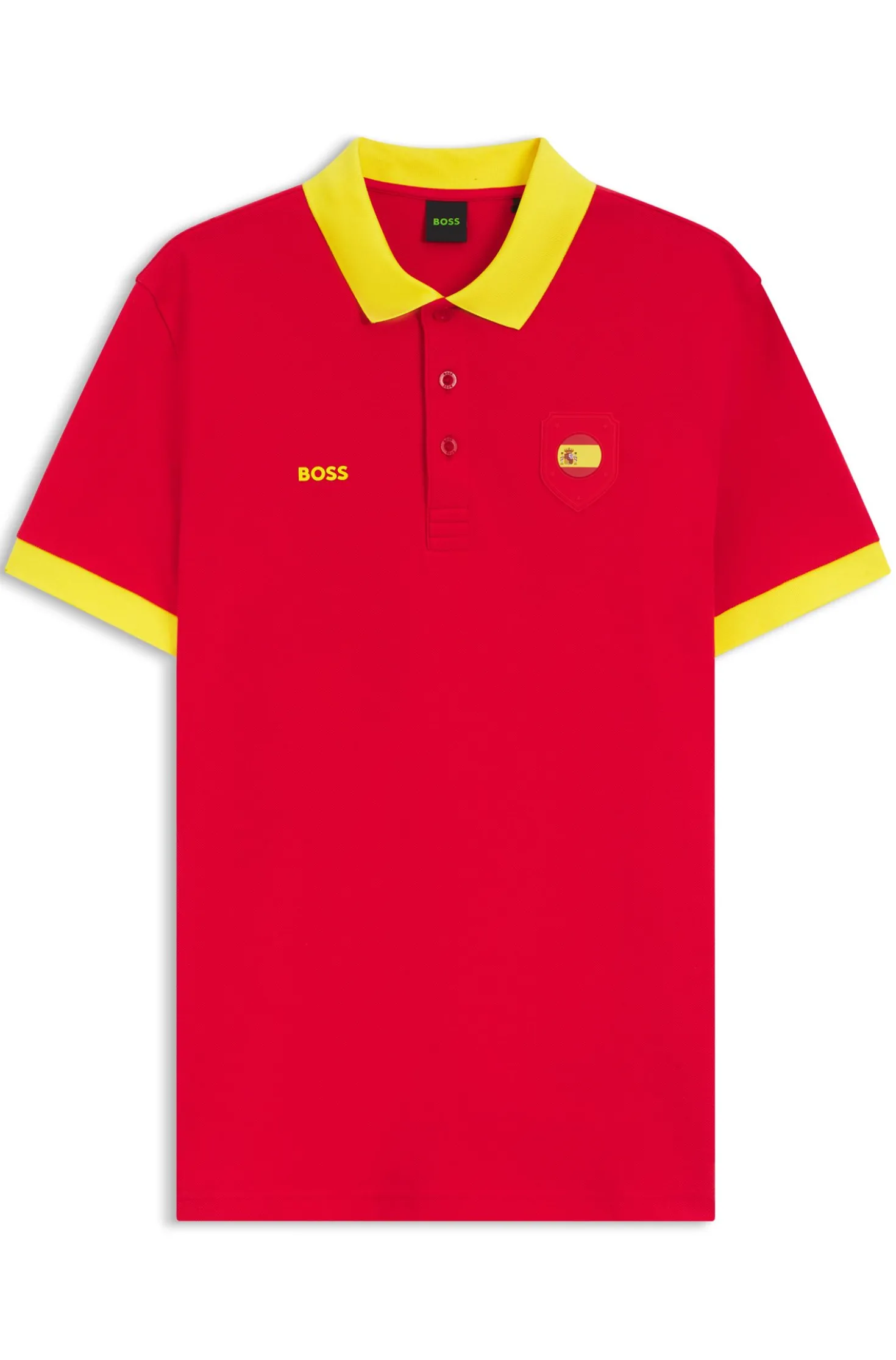 Paddy Poloshirt mit Landesflaggen-Details