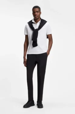 Paddy Poloshirt mit strukturiertem Logo-Patch