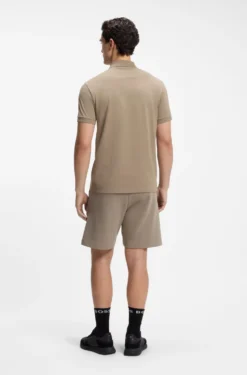 Paddy Poloshirt mit strukturiertem Logo-Patch