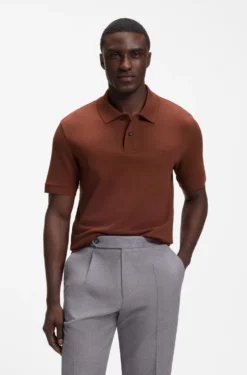 Pallas Poloshirt aus Baumwoll-Piqué mit Logo-Stickerei