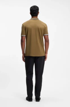 Poloshirt aus Baumwoll-Piqué mit Logo-Details