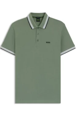 Poloshirt aus Baumwoll-Piqué mit Logo-Details