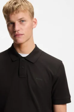 Poloshirt aus Baumwoll-Piqué mit Logo-Detail