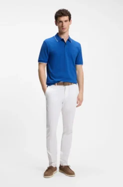 Poloshirt aus Baumwoll-Piqué mit Logo-Stickerei