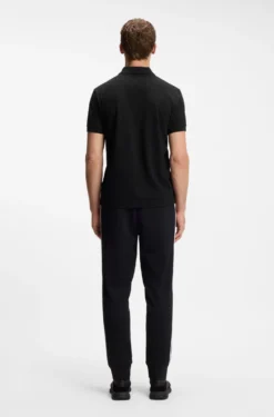Poloshirt aus Baumwoll-Piqué mit Allover-Print