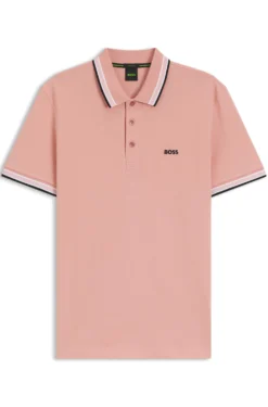 Poloshirt aus Baumwoll-Piqué mit Logo-Details
