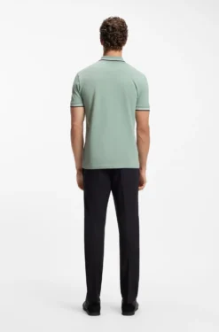 Poloshirt aus Baumwoll-Piqué mit Logo-Details