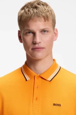 Poloshirt aus Baumwoll-Piqué mit Logo-Details