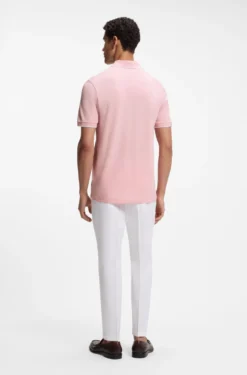 Poloshirt aus Baumwoll-Piqué mit Logo-Stickerei