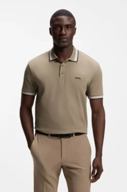 Poloshirt aus Baumwoll-Piqué mit Logo-Details