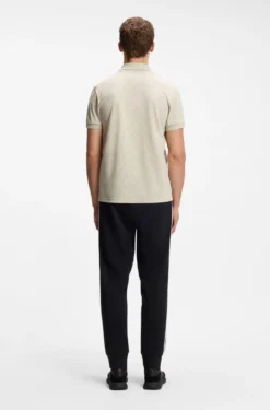 Poloshirt aus Baumwoll-Piqué mit Allover-Print