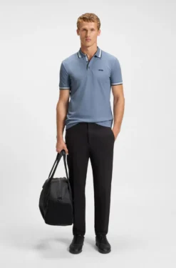 Poloshirt aus Baumwoll-Piqué mit Logo-Details