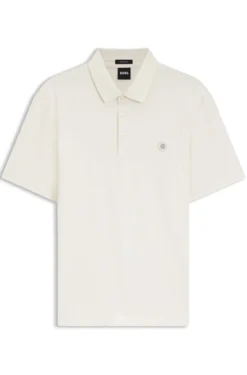 Poloshirt aus merzerisierter Baumwolle mit Double-B-Monogramm
