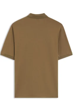Porsche x BOSS Poloshirt mit glänzendem Logo