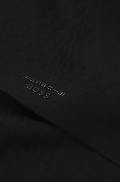 Porsche x BOSS Schal mit Pasha-Karo