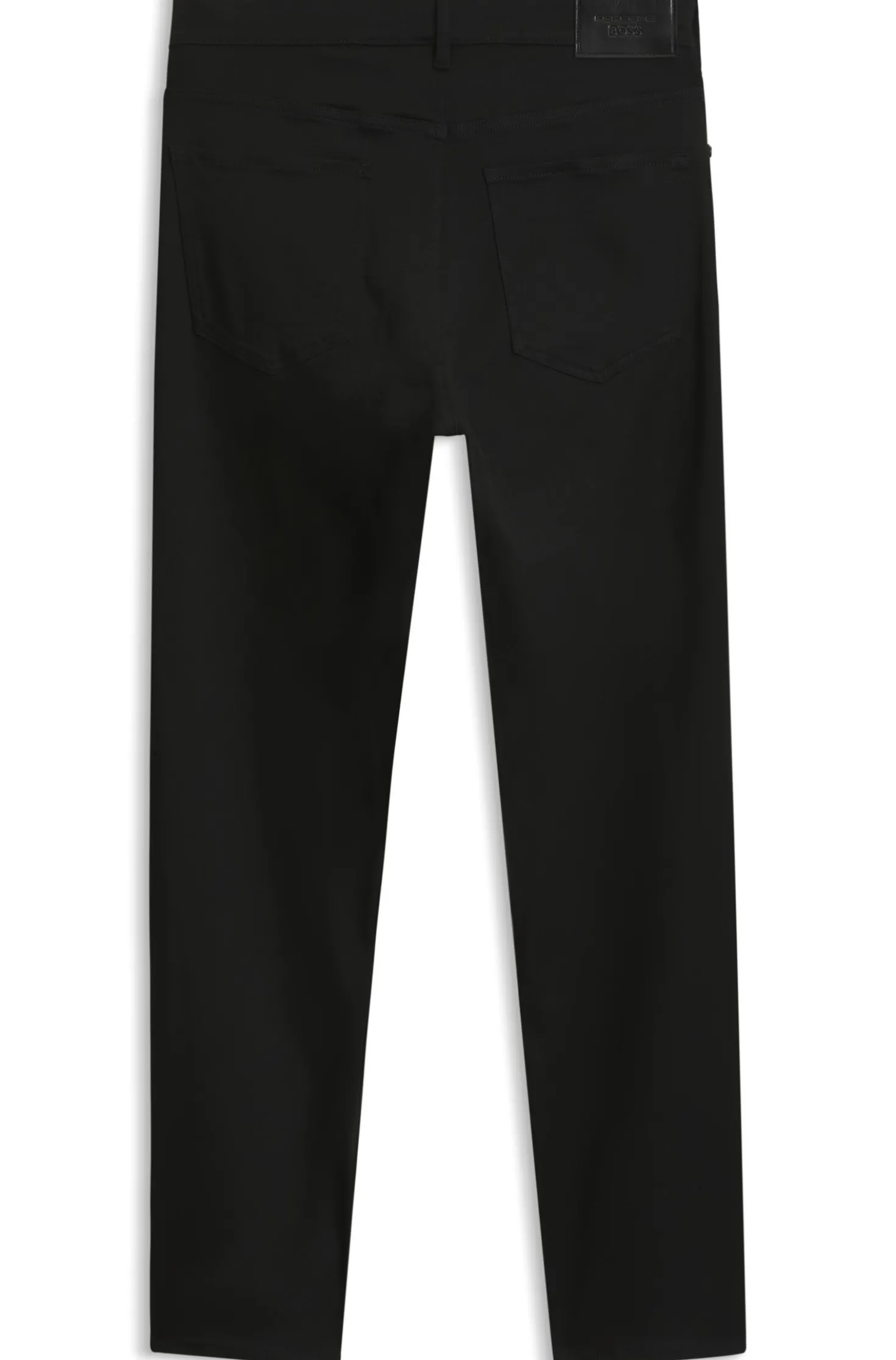 Porsche x BOSS Tapered-Fit Hose aus Stretch-Denim