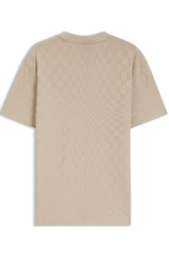 Porsche x BOSS T-Shirt aus Baumwolle mit Pasha-Muster