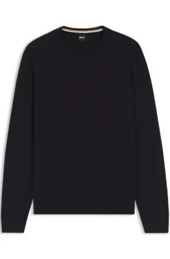 Pullover aus Baumwolle mit Logo-Stickerei