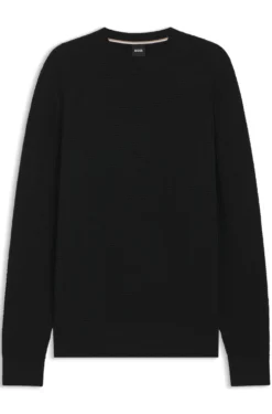 Pullover aus Baumwolle mit Strickstruktur