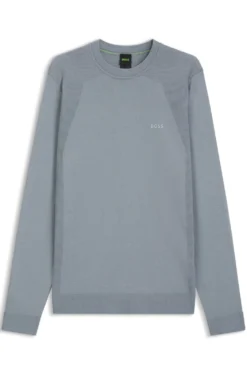 Pullover aus Baumwoll-Mix mit Bodymapping-Struktur