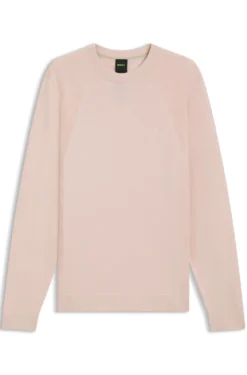 Pullover aus Baumwoll-Mix mit Bodymapping-Struktur