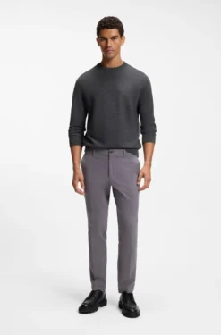 Pullover aus Schurwoll-Mix mit verschiedenen Strukturen