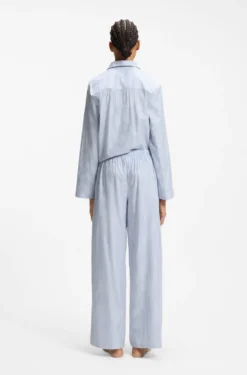 Pyjama-Hose aus Baumwoll-Mix mit Herz-Logo